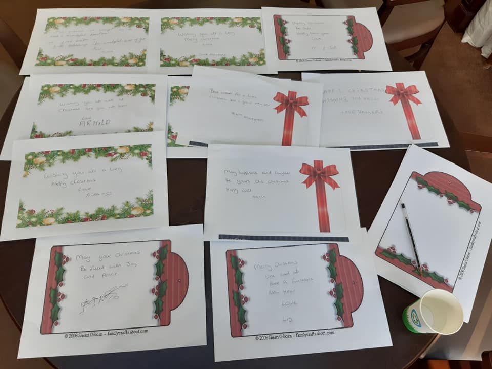 Tilsley House Care Home Christmas Letters